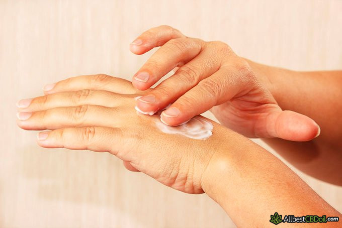 When to take CBD oil: applying CBD cream