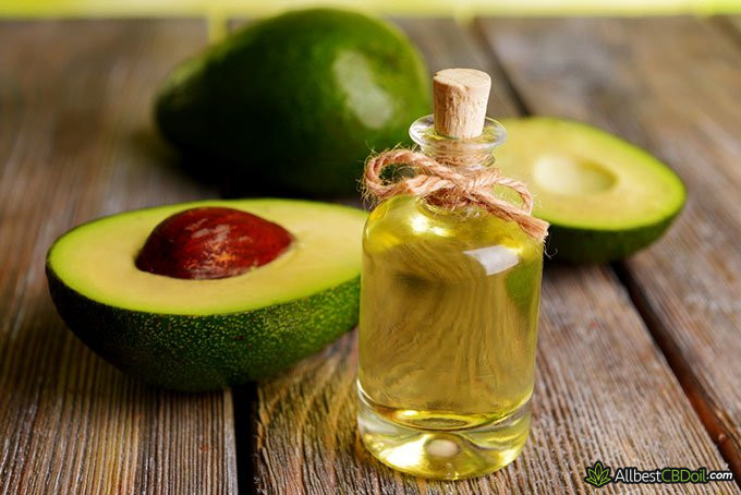 Best Carrier Oil for CBD: avocado oil