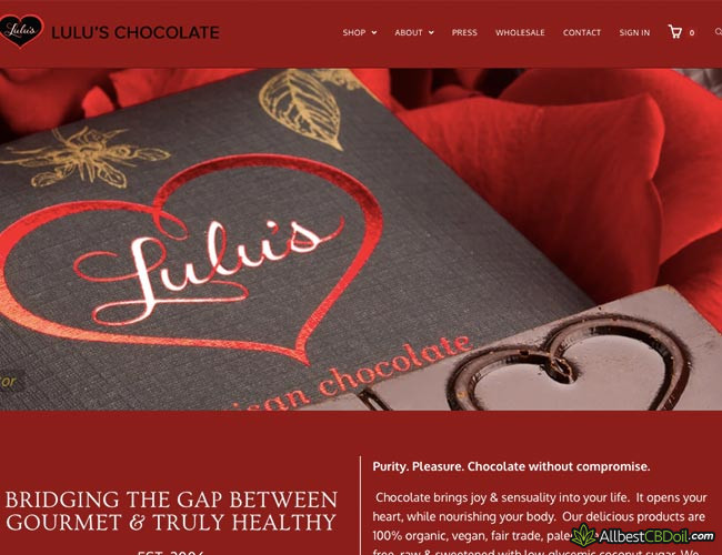 Lulu's Chocolate CBD Review Lulu's Chocolate CBD Review