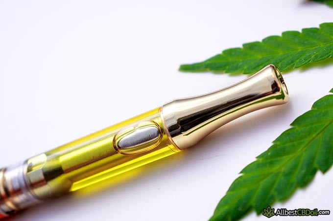 Best CBD vape pen: a vape pen full of cannabidiol.