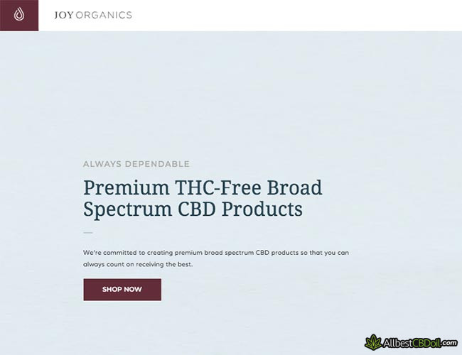 Joy Organics Water-Soluble CBD Oil Review Joy Organics Water-Soluble CBD Oil Review