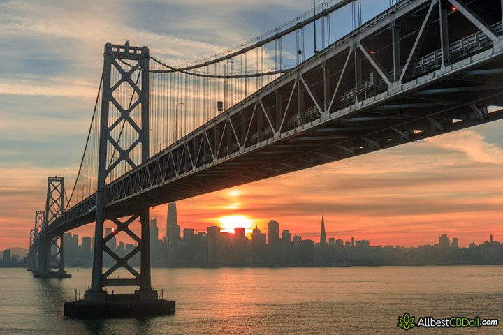 CBD oil Delaware: a bridge in California.