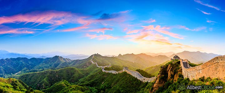 CBD China: the Great Wall of China.