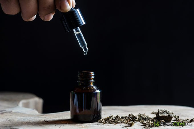 CBD oil for nausea: CBD oil.