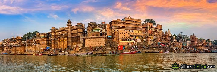 CBD oil India: Varanasi.