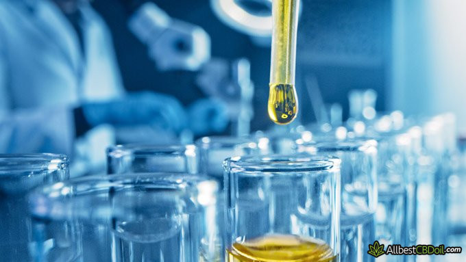 CBD coronavirus: CBD oil laboratory. CBD coronavirus: CBD oil laboratory.