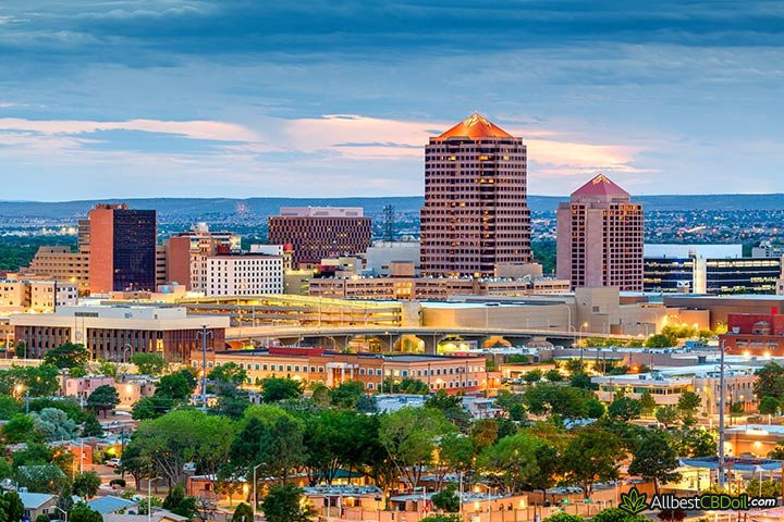 Is CBD oil legal in New Mexico: Albuquerque, NM.