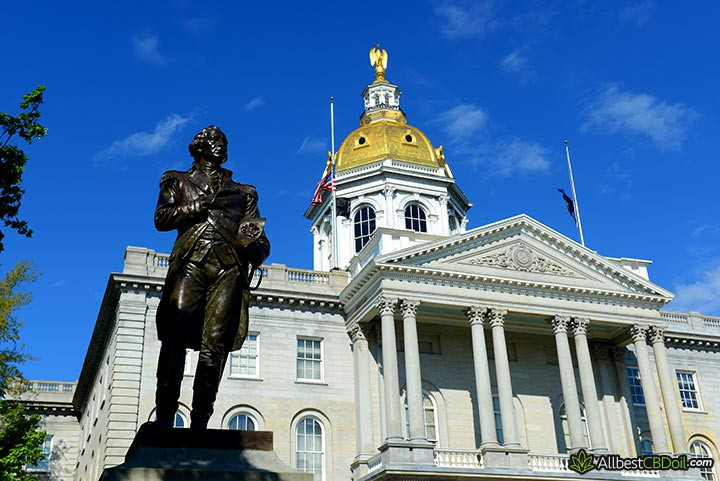 CBD oil NH: state capital.