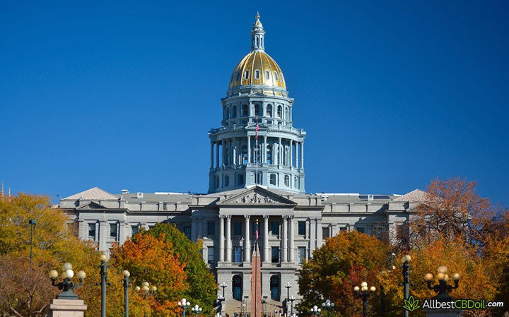 Colorado CBD oil: Capitol building.