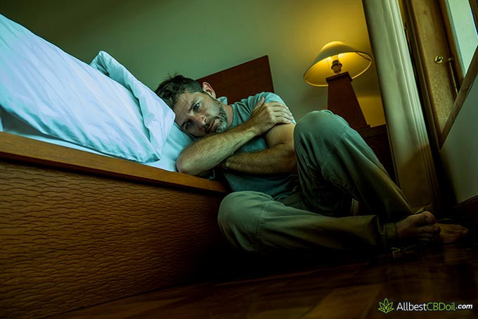 Coronavirus anxiety: a man not being able to sleep due to anxiety. Coronavirus anxiety: a man not being able to sleep due to anxiety.
