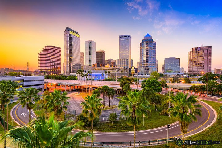 CBD oil Florida: Florida city.