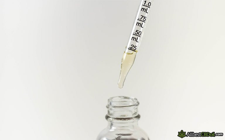 CBD dosage: CBD oil dropper with measurements CBD dosage: CBD oil dropper with measurements