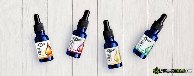 OK CBD oil reviews: all 4 different CBD oils.