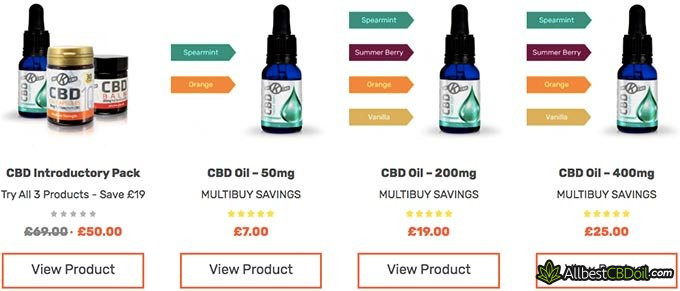 OK CBD oil reviews: CBD oil selection.