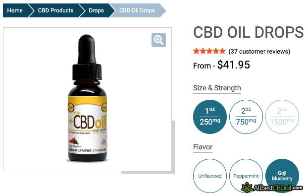 Plus CBD Oil reviews: drops