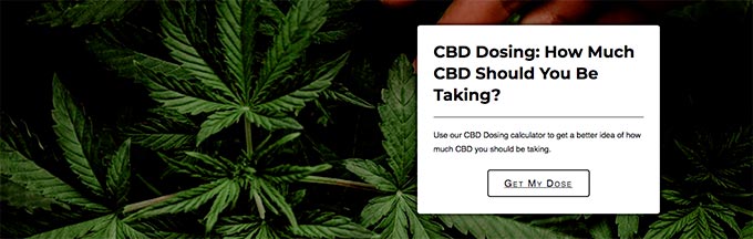 Pure Science Lab reviews: CBD dosing.