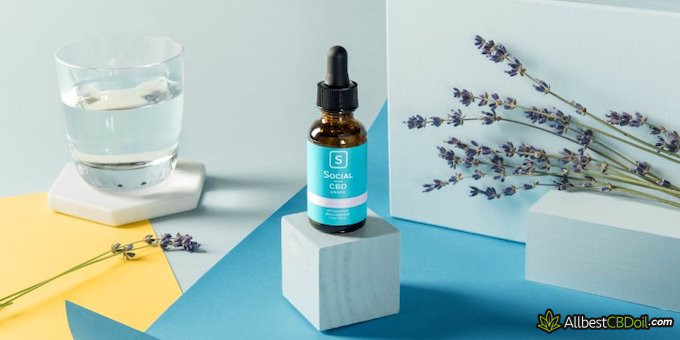 Social CBD giveaway: a bottle of Social CBD.